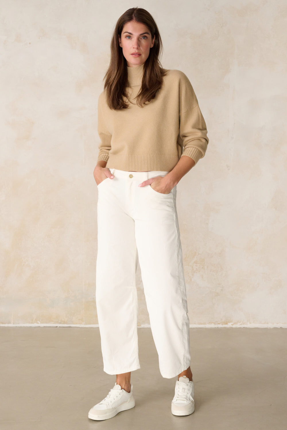 Serena - Hose Baggy - Creme