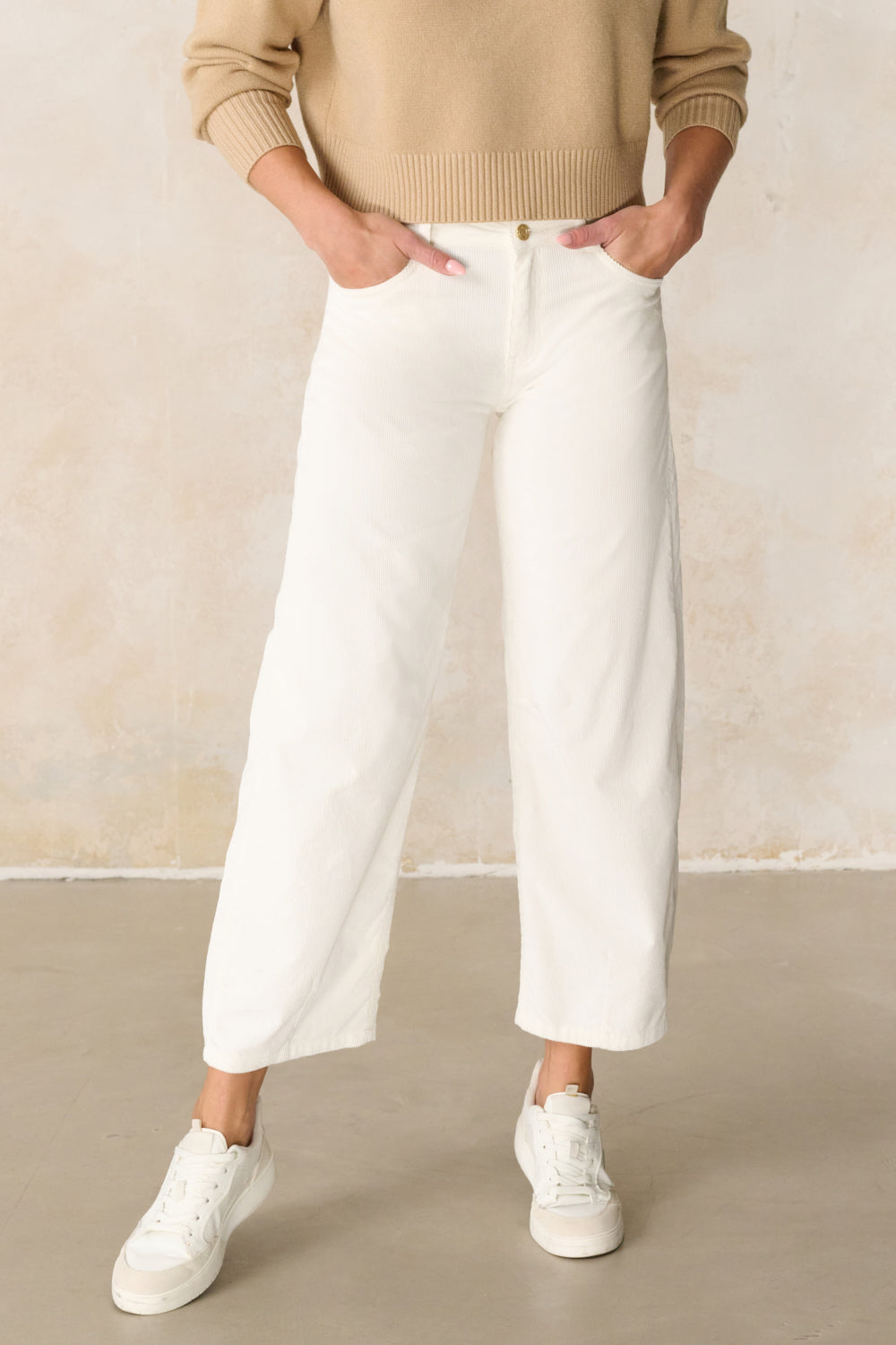 Serena - Hose Baggy - Creme