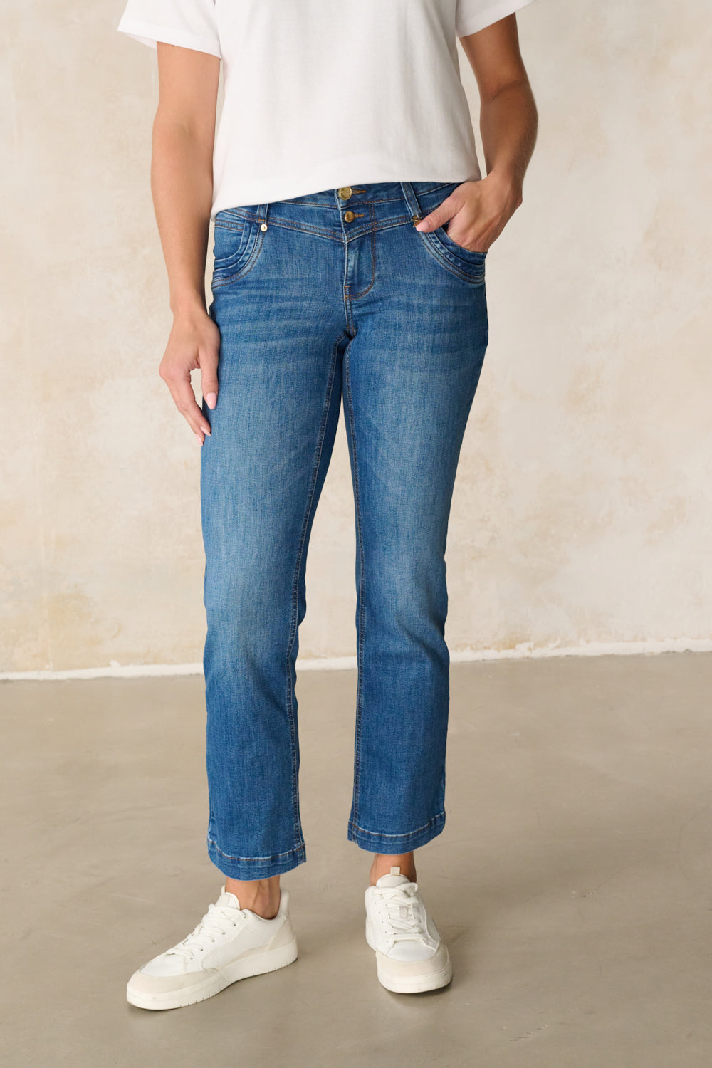 Merle - Jeans Straight Leg – Nachtblau