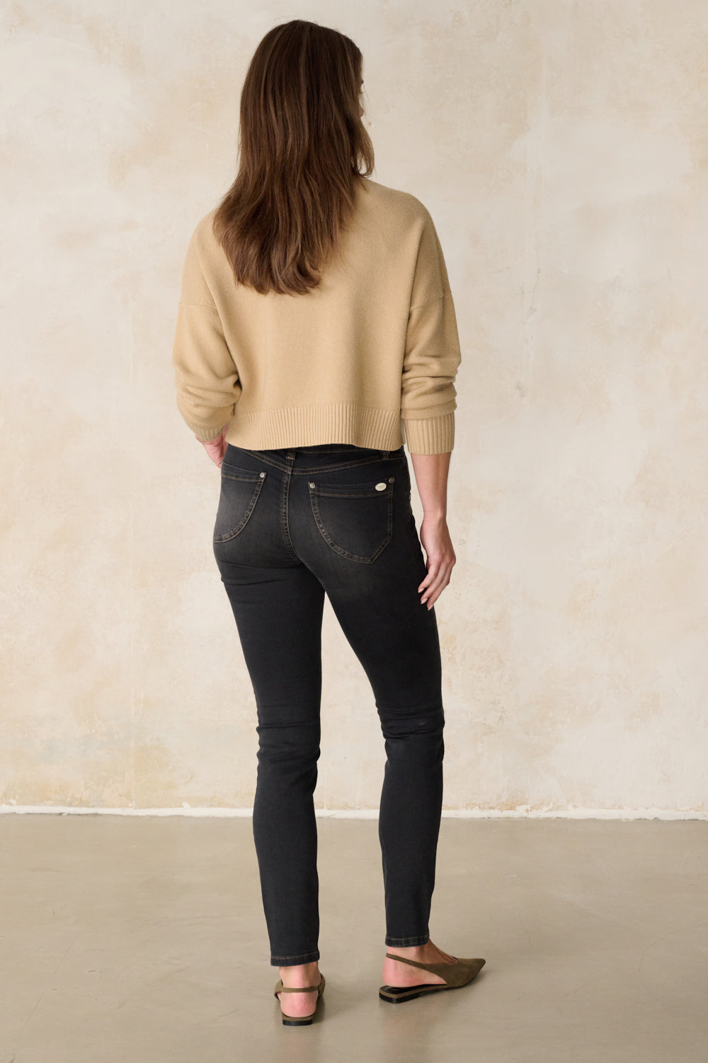 Merle - Jeans Slim Fit – Granitgrau