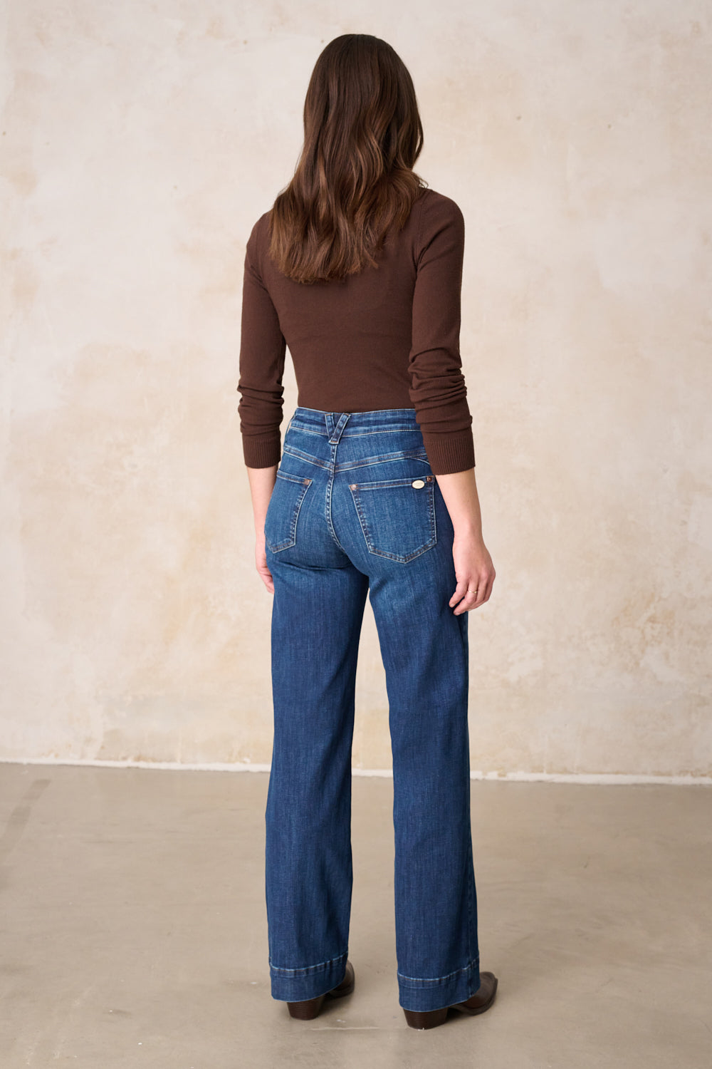 The Clara Flared – Danube Blue