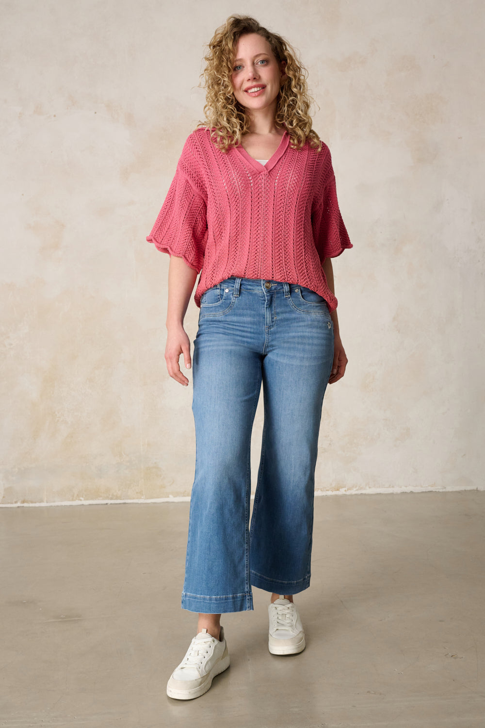 Clara – Flared Jeans in Sommer mit hoher Leibhöhe