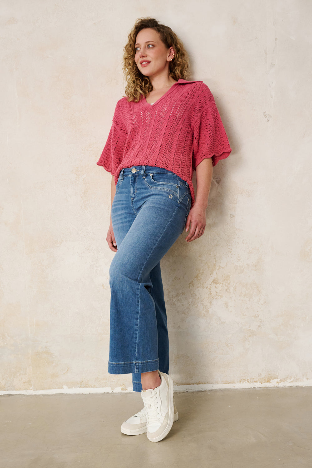 Clara – Flared Jeans in Sommer mit hoher Leibhöhe