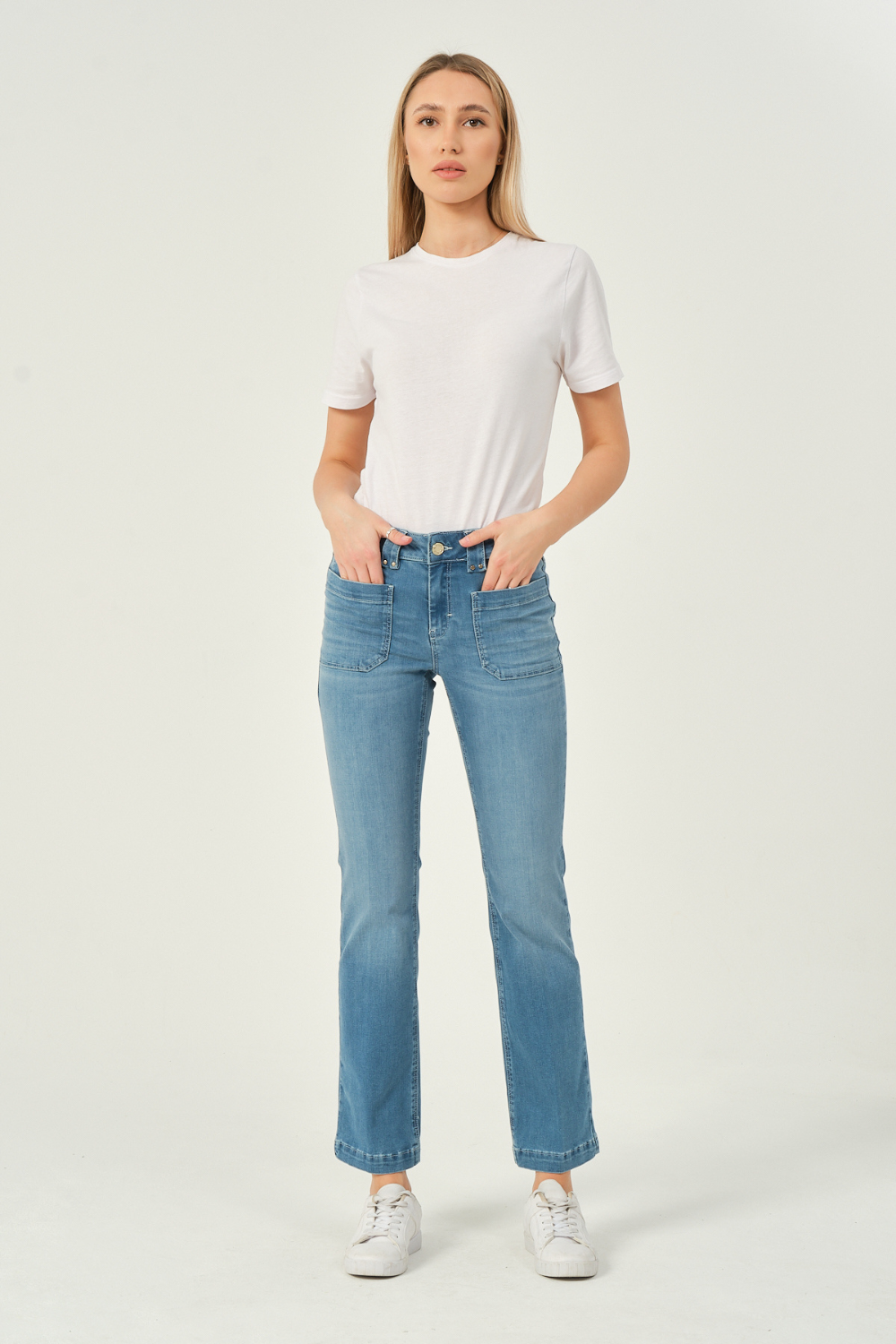 Melina Bea BOOTCUT - Coolblau