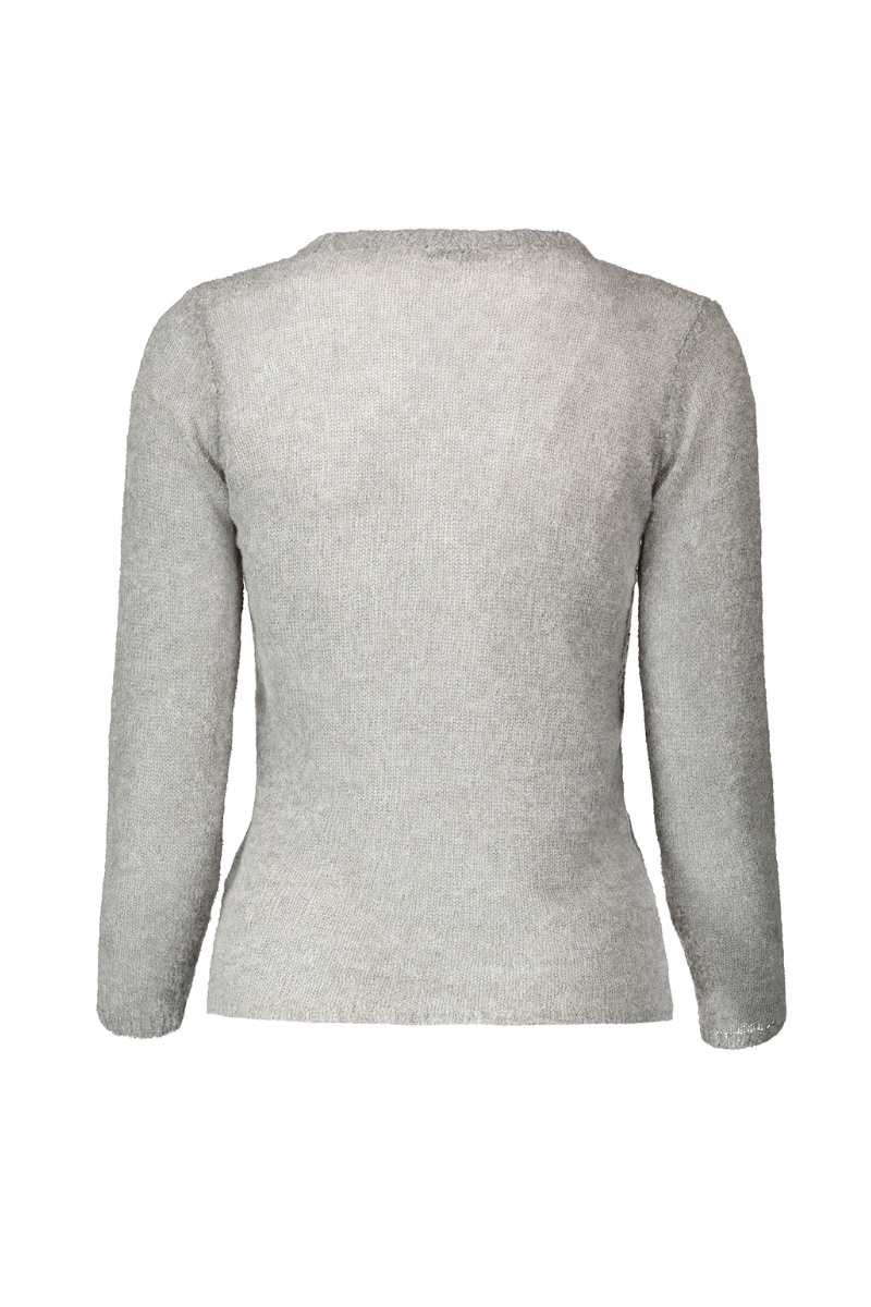 Bella PULLOVER - Muschelgrau