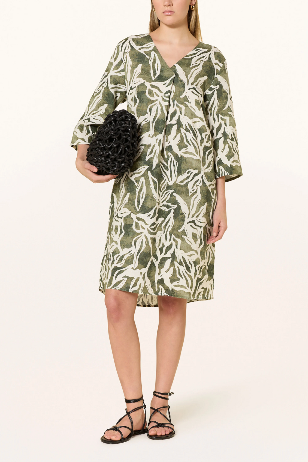 CARTOON Leinenkleid mit 3/4-Arm