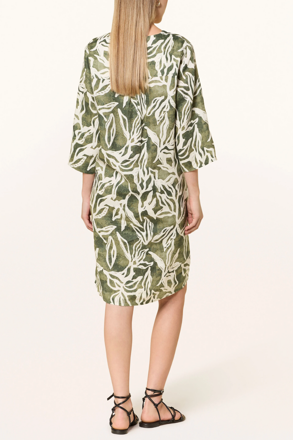 CARTOON Leinenkleid mit 3/4-Arm