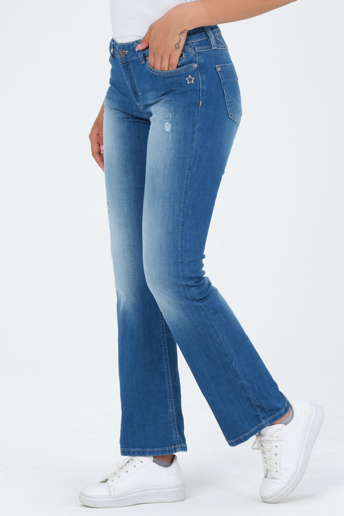 Melina Bea BOOTCUT - Burr Blue