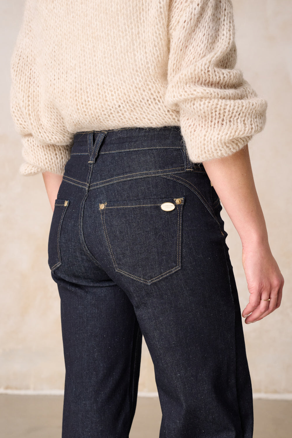 Clara - Flared Jeans – Blauviolett