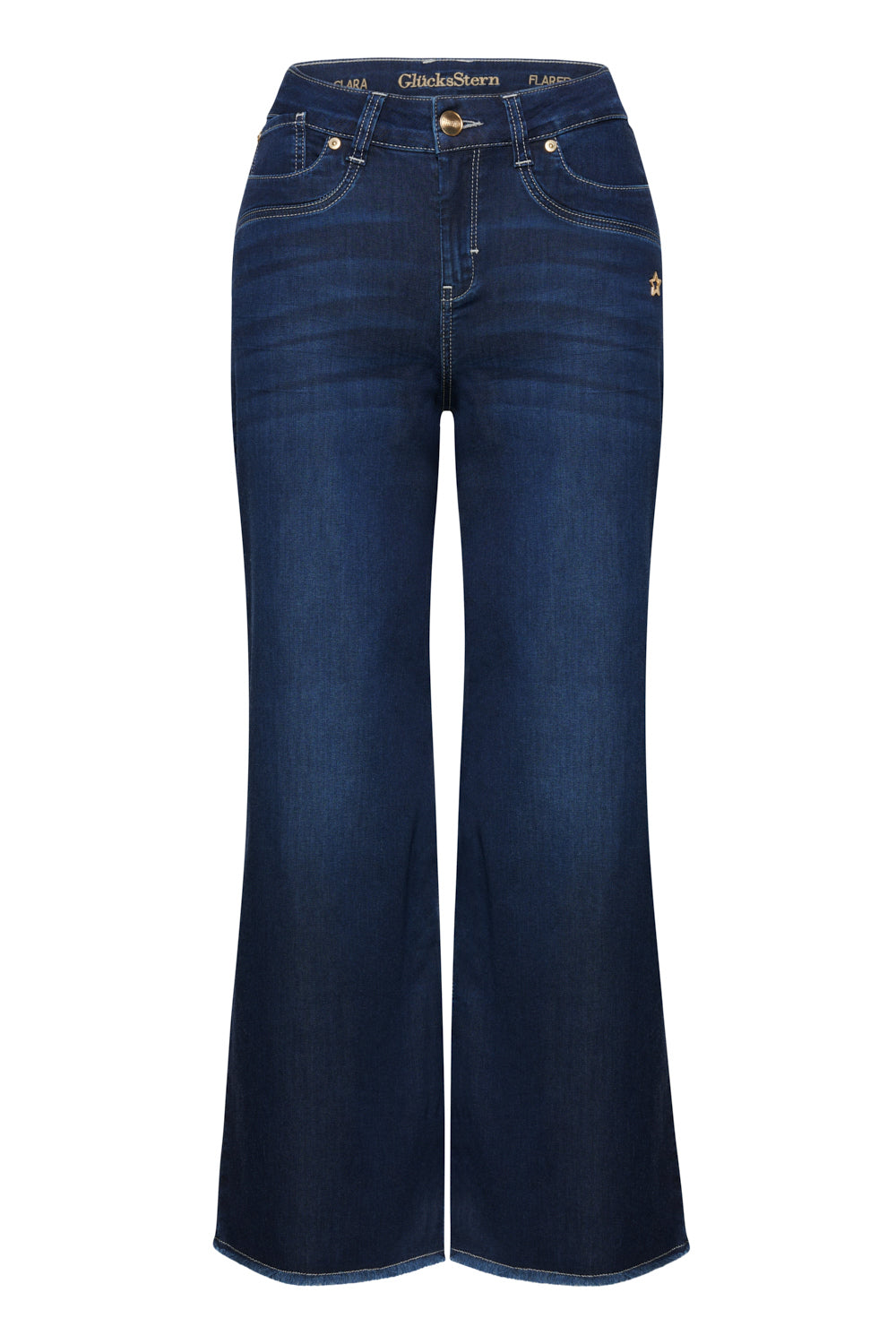 Clara – Flared Jeans in Sommersanft mit hoher Leibhöhe