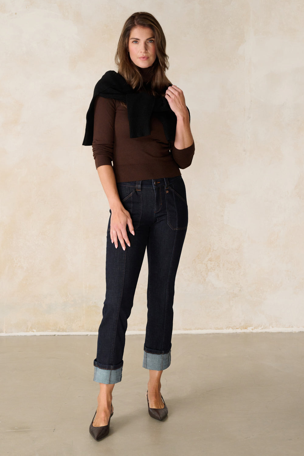 Merle - Jeans Straight Leg – Indigoblau