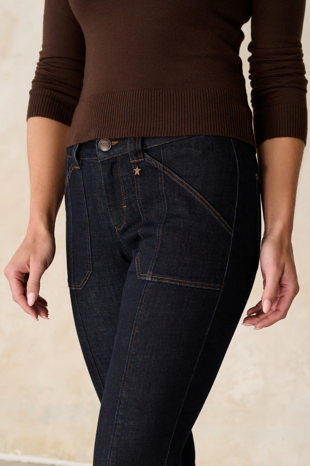 Merle - Jeans Straight Leg – Indigoblau