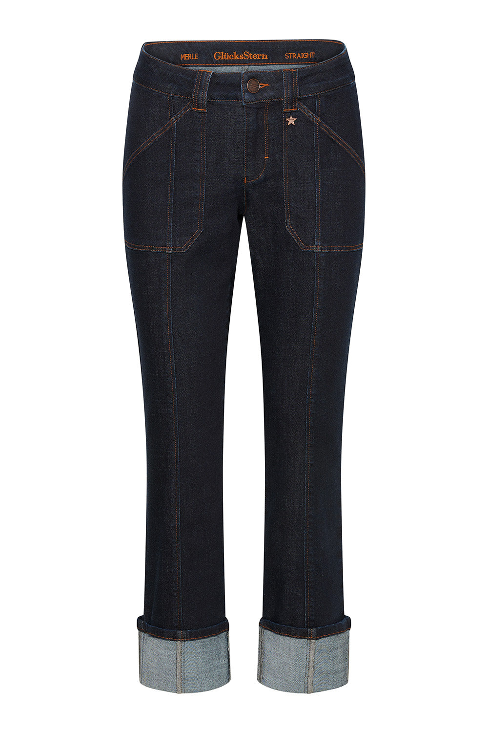 Merle - Jeans Straight Leg – Indigoblau