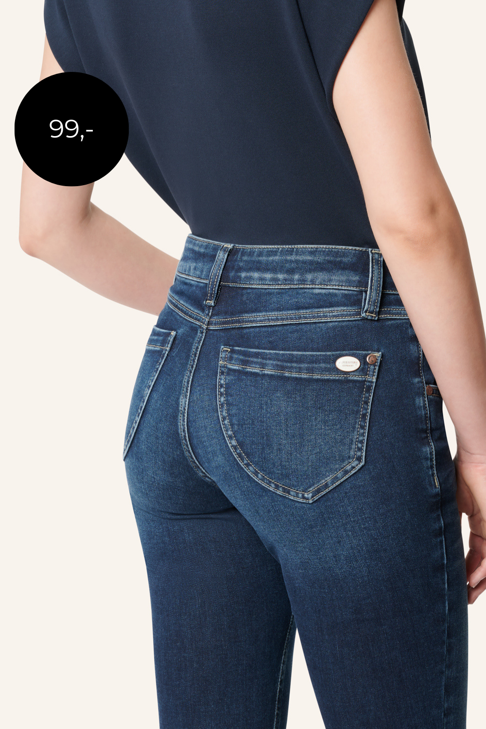 Merle - Jeans Slim Fit – Eiswasserblau