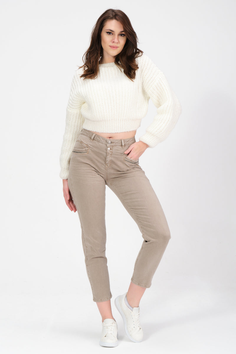 Sarah TAPERED - Grain Brown 